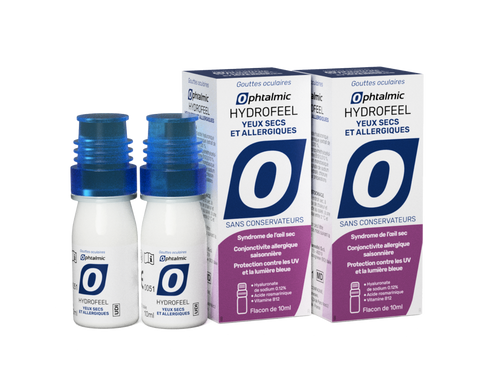 Gouttes oculaires Ophtalmic Hydrofeel