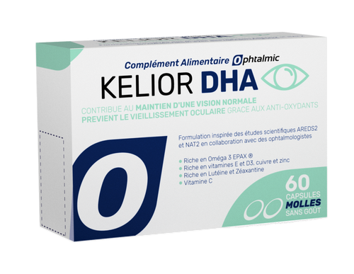 Complément alimentaire Ophtalmic Kelior DHA